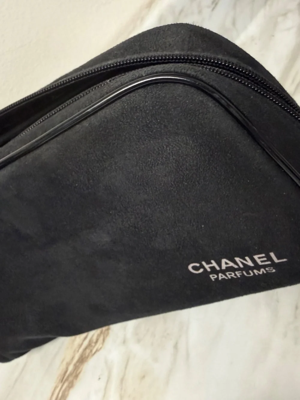 Chanel perfume cosmetic bag